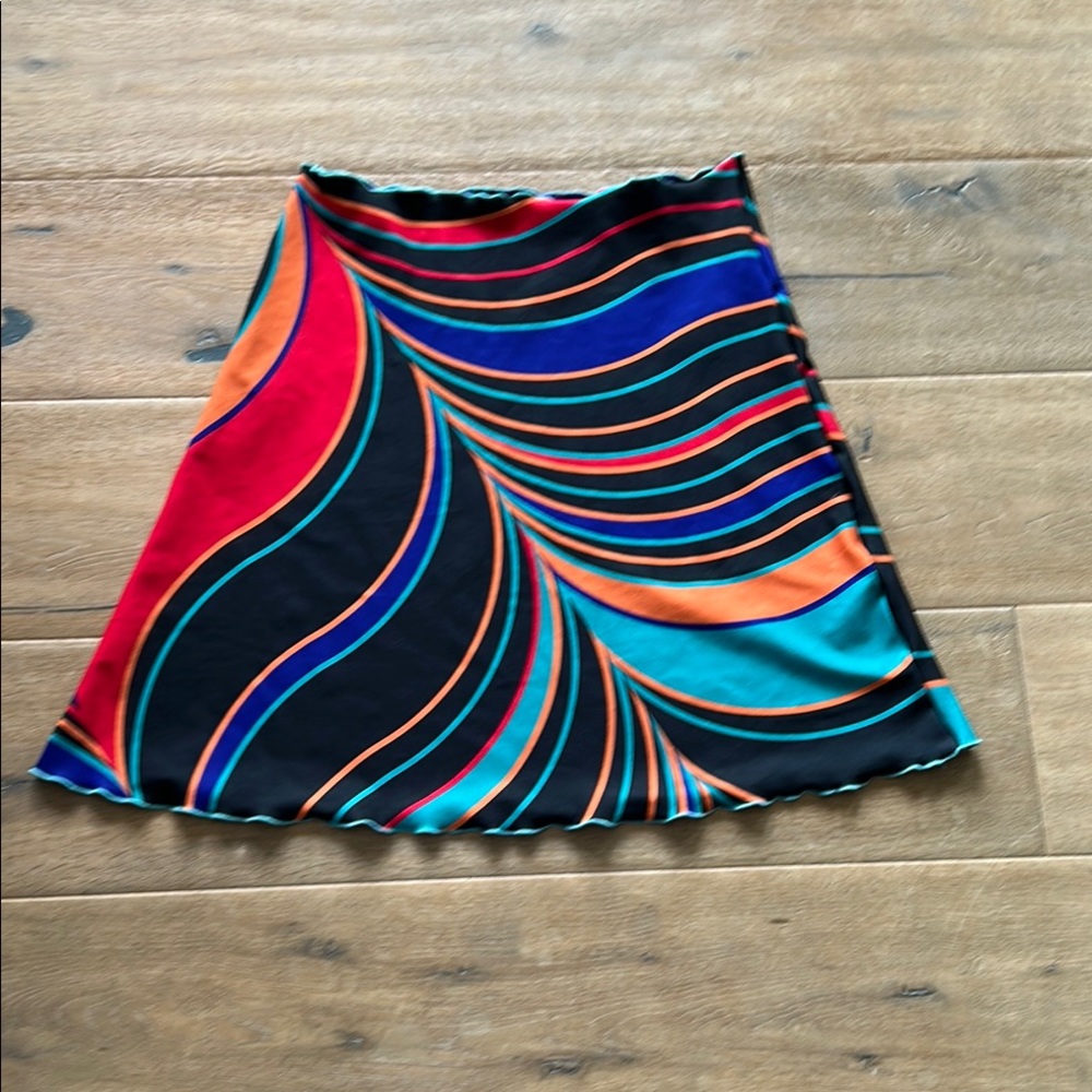 Haystacks Reversible Multicolor A-Line Skirt